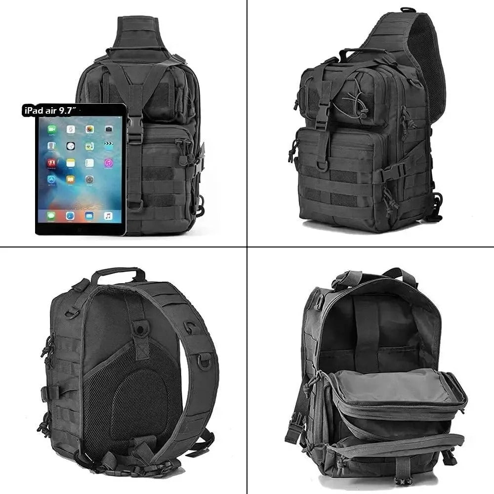 Compact Military Backpack storage examples