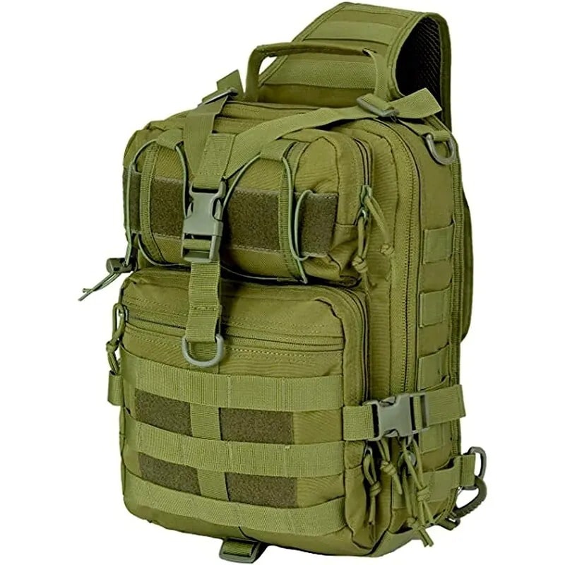 Compact Military Backpack green
